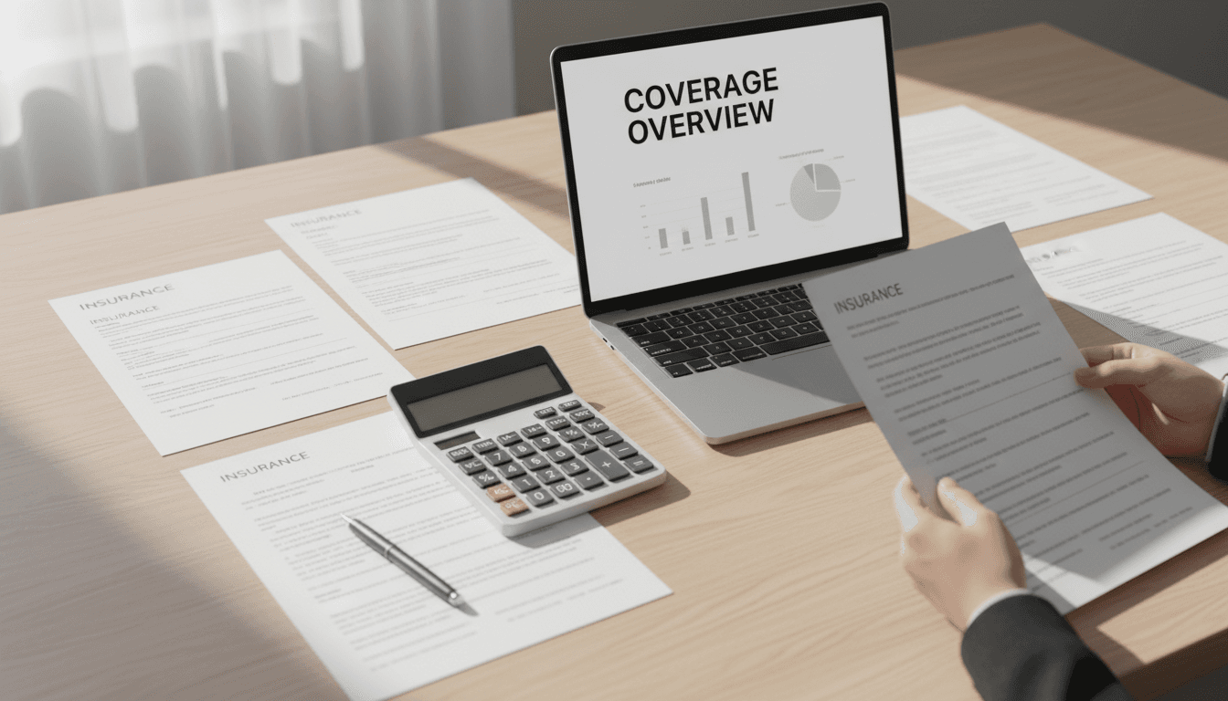 Clear insurance quote documents displayed